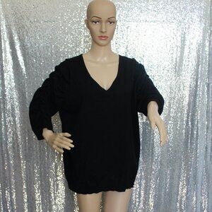 INC plus size black sweater